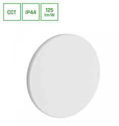 spectrumLED 12W CCT IP44 PIATTA fehér homlokzati lámpatest SpectrumLed (SP SLI003041CCT_PW)