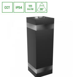 spectrumLED 18W CCT IP54 TORRE RING homlokzati lámpatest fekete SpectrumLED (SP SLI003028CCT_PW)
