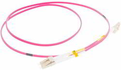 NIKOMAX Optikai patch kábel LC - LC, MM 50/125, OM4, duplex, 1m, magenta (NMF-PC2M4C2-LCU-LCU-001) - bevachip