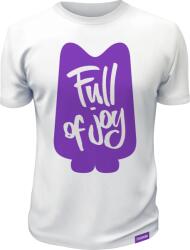 Muziker Merch T-Shirt Classic Joy Unisex Póló Unisex White S (STTU755-318692-JOY-S)