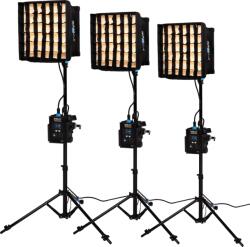NANLITE Kit Nanlite PavoSlim 60B LED Panel 3-Light With Stand