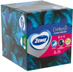 Zewa Deluxe 3 rétegű dobozos Papír zsebkendő - Aroma Collection 60db (16648)