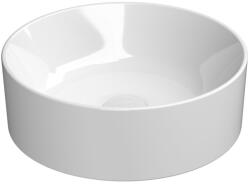 SAPHO GSI Kube X Pultra szerelhető kerámia mosdótál 40 cm, ExtraGlaze bevonat, fehér 942611 (942611)