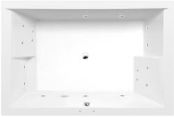 Sapho POLYSAN DUPLA kád, Active Hydro, 180x120x54cm, króm (13611.1010) (13611.1010)