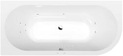 Sapho POLYSAN VIVA L 185 kád, balos, Active Hydro, 185x80x47cm, króm (72099.1010) (72099.1010)