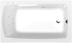 Sapho POLYSAN LILY kád, Active Hydro, 140x70x39cm, króm (72201.1010) (72201.1010)