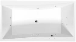 Sapho POLYSAN QUEST egyenes kád, Active Hydro, 180x100x49cm, króm (78511.1010) (78511.1010)