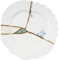 Seletti Farfurie pentru desert KINTSUGI 3, 21 cm, alb, Seletti (SLT09603)