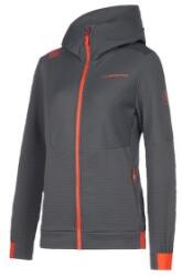 La Sportiva MOOD HOODY Women Hanorac Carbon/Cherry Tomato M