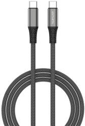 4smarts PremiumCord USB-C / USB-C töltő- és adatkábel 3m, fekete (4S456267)