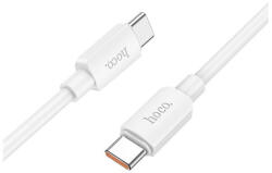 hoco. X96 USB-C / USB-C töltő- és adatkábel 100W, 1m, fehér