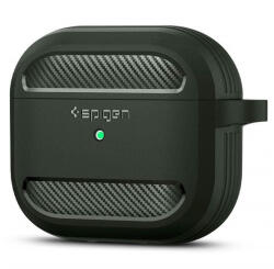 Spigen Rugged Armor Apple Airpods (3. gen) tok, Fekete (ASD01978) - phoner