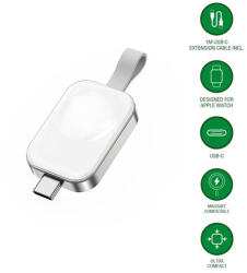 4smarts VoltBeam Apple Watch vezeték nélküli töltő USB-C csatlakozóval, fehér (4S541225) - phoner
