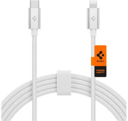 Spigen ArcWire Lightning / Type-C szövet töltő- és adatkábel 2m, fehér (ACA04467) - phoner