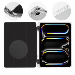 OBAL:ME MistyTab iPad Air 4 (2020)/iPad Pro 11 (1/2/3/4) oldalra nyíló, kitámasztható tok, fekete (57983123449) - phoner