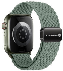 Forcell F-Design FA02 Apple Watch 38/40/41mm nylon mágneses szíj, olívazöld - phoner