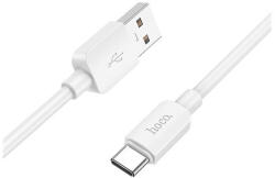 hoco. X96 USB / USB-C töltő- és adatkábel, 27W, 1m, fehér