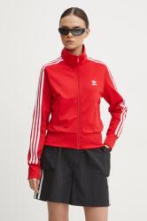 Adidas felső Adicolor Classics Firebird piros, női, nyomott mintás, IR8079 - piros XXS