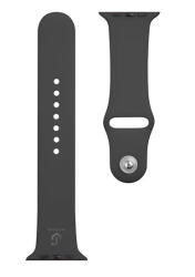 Tactical 488 Apple Watch 1/2/3/4/5/6/7/8/9/10/SE 42/44/45mm szilikon szíj, fekete (2445848) - phoner