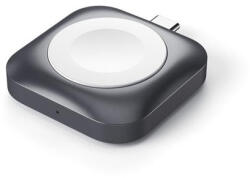 Satechi Type-C Apple Watch töltő dokkoló, fekete (ST-TCMCAWM)