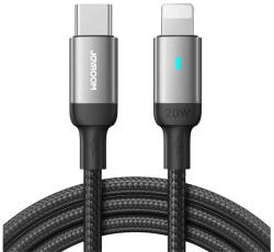 JOYROOM S-CL020A10 PD USB-C-Lightning Adatkábel, 20W, 1.2m, Fekete (S-CL020A10 1.2M LB) - phoner