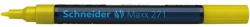 Schneider Lakkmarker, 1-2 mm, SCHNEIDER "Maxx 271", sárga (TSC271S) - tintasziget