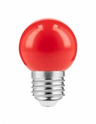 GTV LD-B45C01W-RD LED izzó, B45C, PIROS, E27, 1, 0W, AC220-240V, 270°, 50lm (LD-B45C01W-RD)
