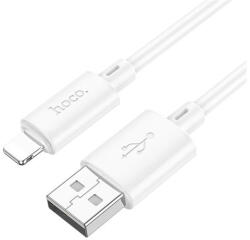 hoco. X88 USB / Lightning töltő- és adatkábel, 2, 4A, 1m, fehér