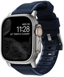 Nomad Rugged Apple Watch 42/44/45/49mm szíj, atlantic kék (NM01296485) - phoner