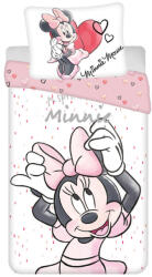 Minnie Disney Minnie White ágyneműhuzat 140×200cm, 70×90 cm