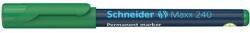 Schneider Alkoholos marker, 1-2 mm, kúpos, SCHNEIDER "Maxx 240", zöld (TSC240Z) - tintasziget