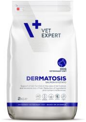 Vet Expert Expert Veterinary Diet Dermatosis lazac és burgonya gyógytáp bőrproblémákkal küzdő kutyáknak 2 kg - vetpluspatika