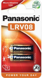 Panasonic LRV08L-2BP Panasonic LRV08L/2BP LRV08 12V alkáli elem 2 db/csomag (LRV08L-2BP)