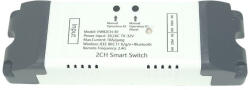 Smartwise 85V-250V AC két áramkörös, Wi-Fi+Bluetooth NO/NC okosrelé (SMW-REL-85250VNONC-2BTBOX) - otthonokosabban