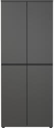 Germania Antracitszürke ruhásszekrény 81x197 cm Bedano - Germania