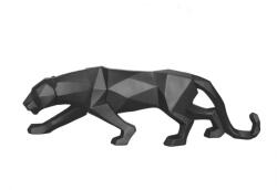 PT LIVING Origami Panther matt fekete szobor - PT LIVING