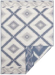 NORTHRUGS Malibu kék-krémszínű kültéri szőnyeg, 80 x 150 cm - NORTHRUGS