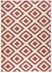 NORTHRUGS Malta barna-krémszínű kültéri szőnyeg, 160 x 230 cm - NORTHRUGS