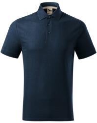 MALFINI Tricou polo bărbătesc cu guler Prime - Albastru marin | L (2340215)