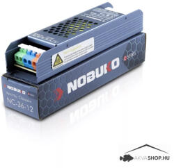 Nobuko C Series 12V 36W IP20 Fémházas Led Tápegység 5 év garanciával