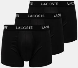 Lacoste boxeralsó 3 db férfi - fekete L