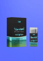 Intt Cosmetics Vibration - Vibrátor gél (gin tonic) - 15ml