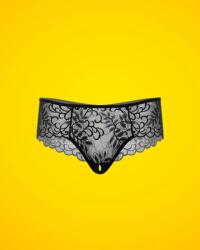 Daring Intimates 76017 - Nyitott fekete bugyi S/M
