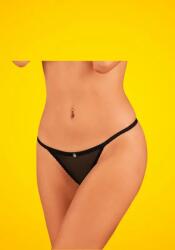 Obsessive Celia Noir - Fekete nyitott bugyi M/L
