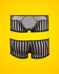 Svenjoyment - Anyagában csíkos boxer L