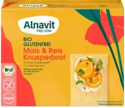Alnavit Crispbread (painici) din porumb si orez fara gluten, bio, 150g Alnavit (4260012974454)