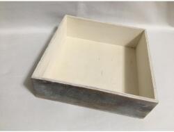 Dekorláda 20*20 cm koptatott