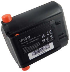 VHBW Akkumulátor Gardena 9840-20/ BLi-18, 18 V, 2, 5 Ah (800110831)