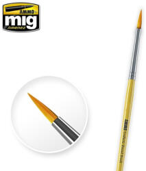 Mig Jimenez AMMO 12 Synthetic Quarter Round Brush (A. MIG-8586)