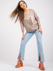  Bluza dama cu imprimeu bej